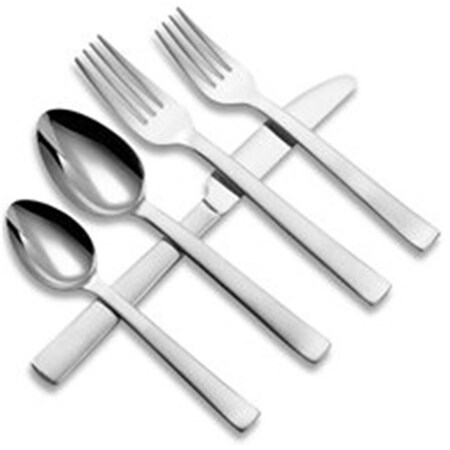Fastfood Norse- 18-10 Stainless- All Satin Finish 20PC Set FA73407